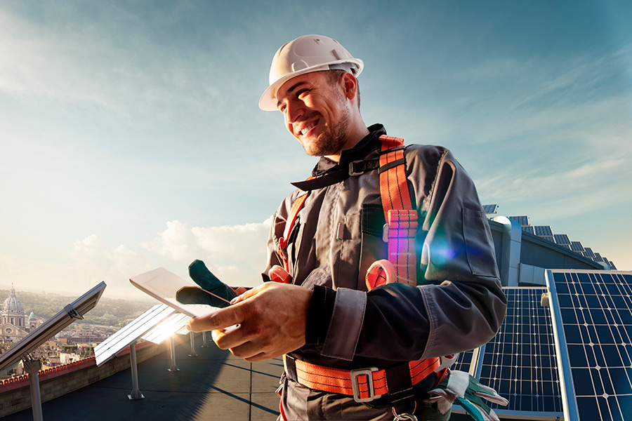 Instalación de placas solares para empresas