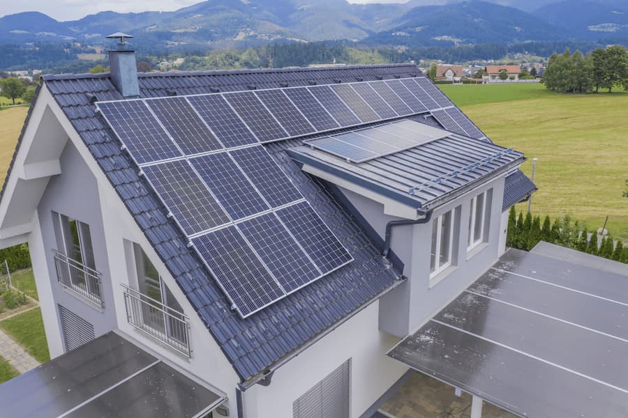 orientación de los paneles solares
